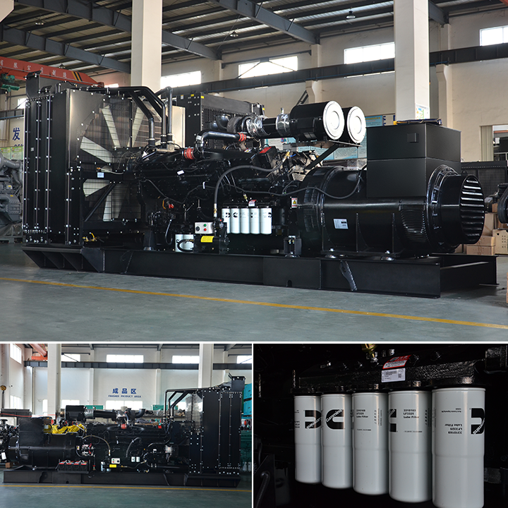 Mobile power station 150kw silent generator trailer 180kva diesel generator with four-wheels