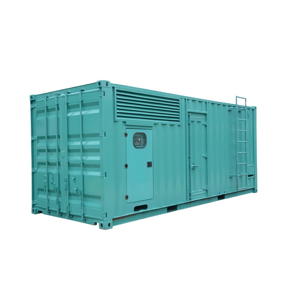 Data center 1mw diesel generator set price 1250kva with Cummins silent generator 1000kw