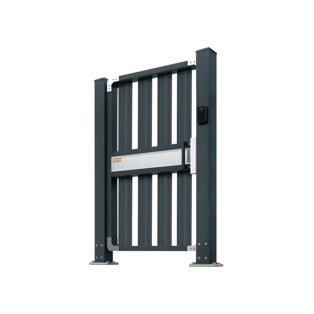 Cheap and Practical Electric Entry Door Aluminum Swing Opening Barrier Gate