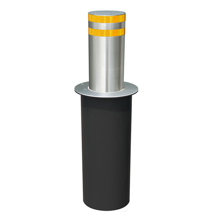 Parking Lot Safety Telescopic Barrier Automatic 400~800mm Lifting Height Hydraulic Column for Hotel