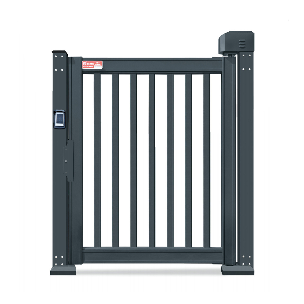 Aluminum Access Control System Advertising Automatic Speed Swing Gate ID Card Door