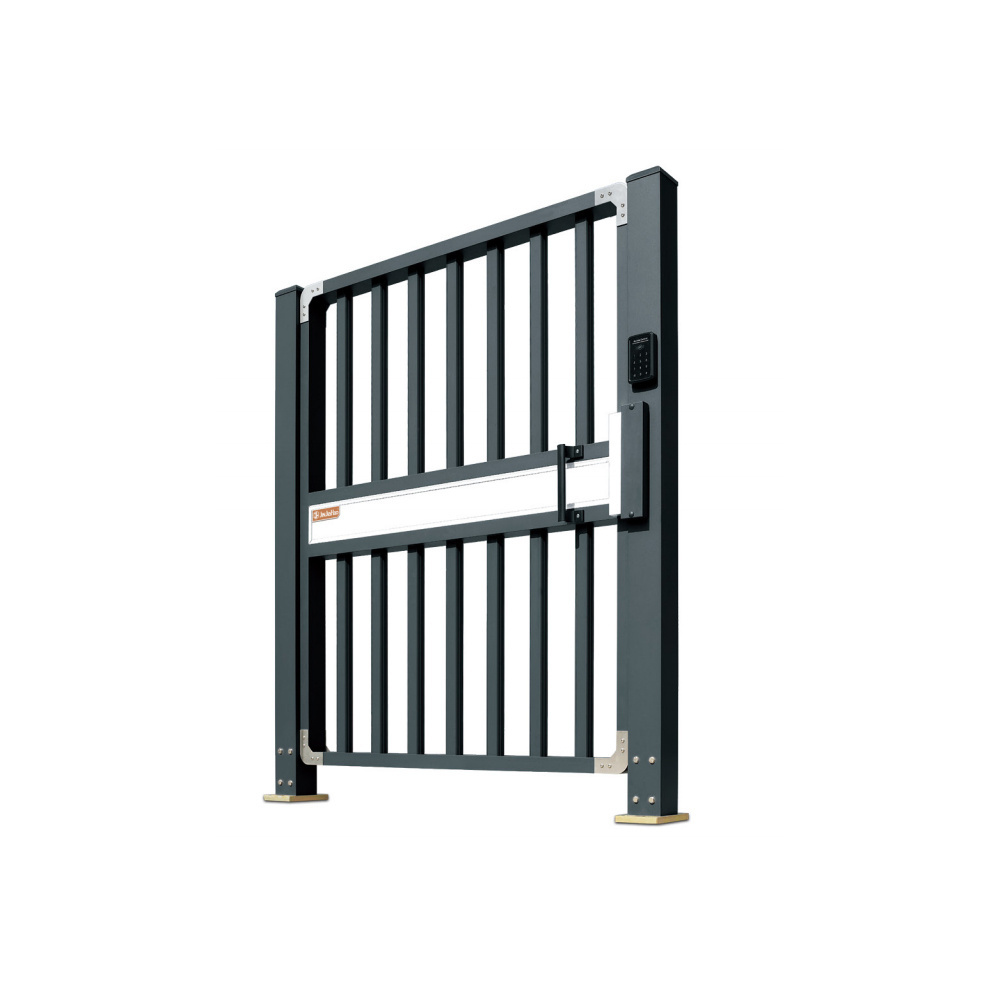 Cheap and Practical Electric Entry Door Aluminum Swing Opening Barrier Gate