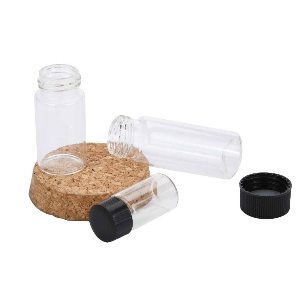 Amber transparent chromatography autosampler vials chromatographic bottle glass 1.5ml 2.0ml reagent bottle sample bottle