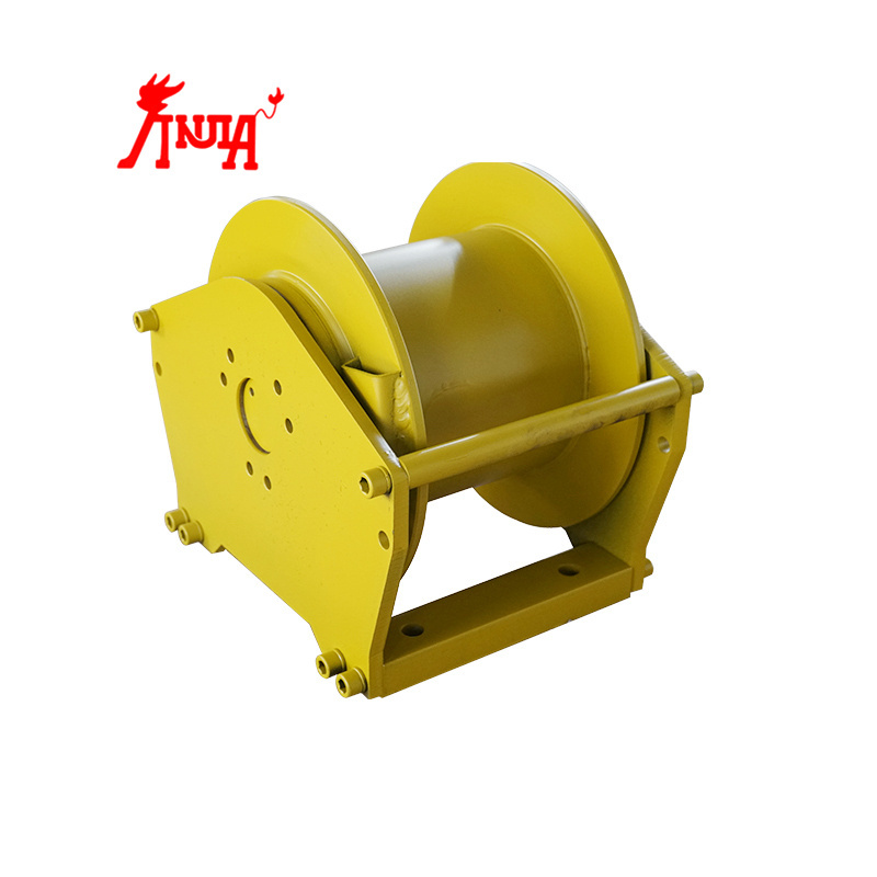 4000/4400/4500 lbs pounds 2T 2000kg fishing marine boat used hydraulic winch with synthetic rope guide for sale