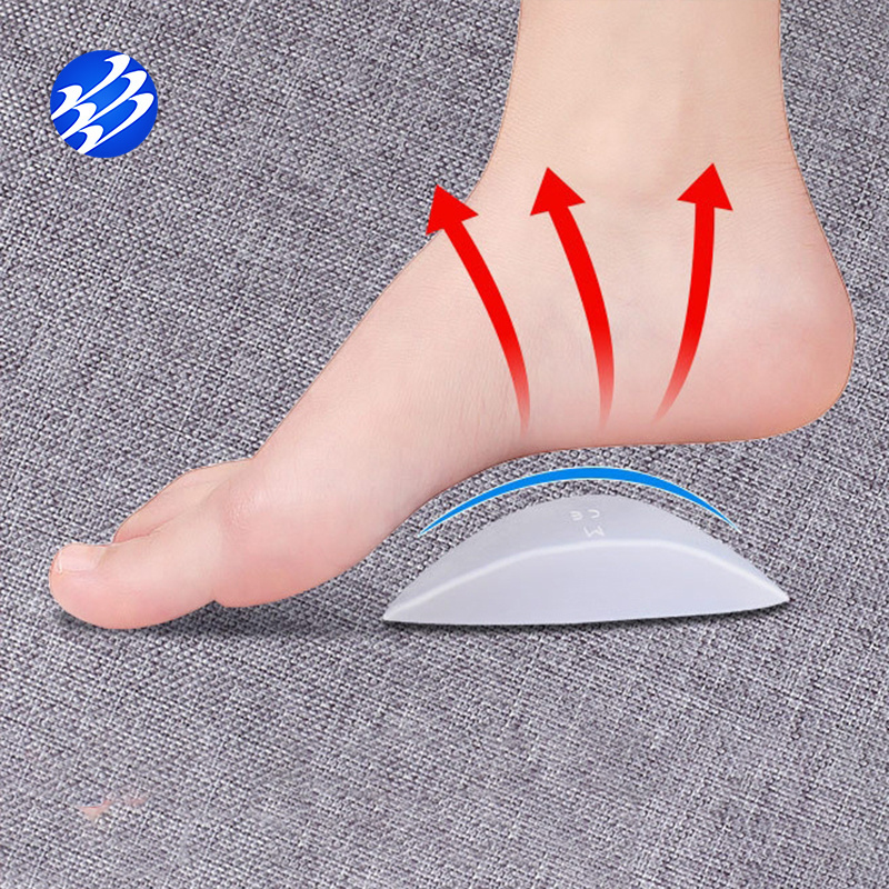 High Arch Cushion Stick Foot Arch Support Gel Pad For Relief Pain