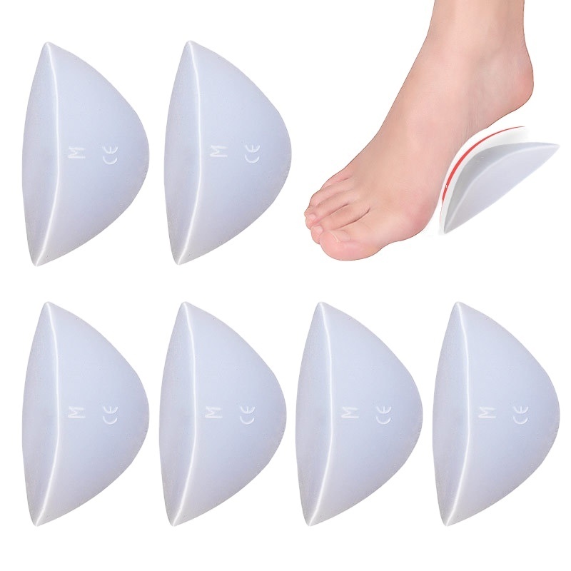 High Arch Cushion Stick Foot Arch Support Gel Pad For Relief Pain