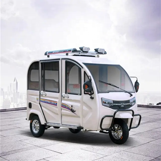 Manufacturer Price Electric Trike Enclosed 5 Doors 3 Wheel Delivery Car With Low Price