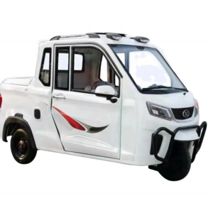 Cheap Price 1200w Adults Three-Wheel 3 Seat Fully Enclosed Electric Passenger Tricycle Cargo Scooter Pickup Truck Car For Sale