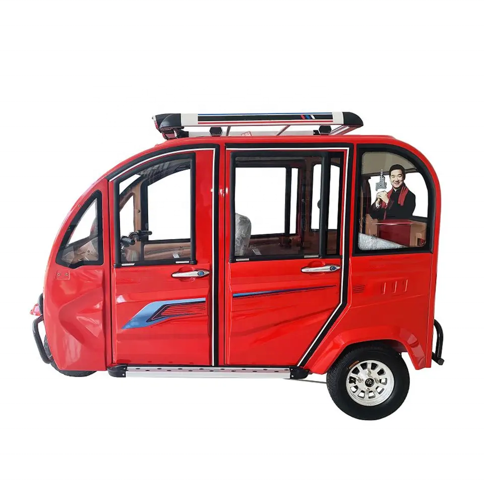 Manufacturer Price Electric Trike Enclosed 5 Doors 3 Wheel Delivery Car With Low Price