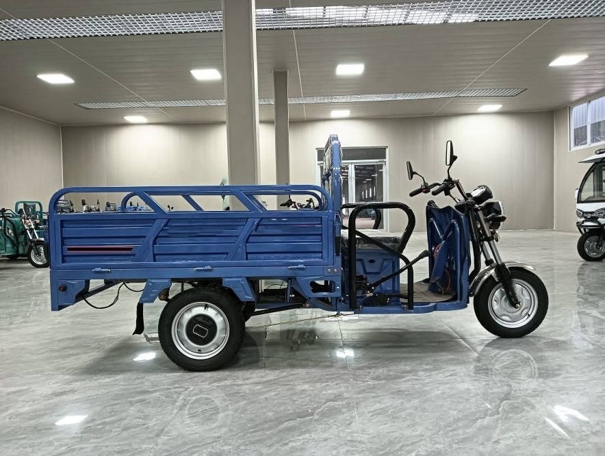 CE Approved 1.7M Cheap Electric Cargo Tricycle 60v Electric Front Loading Cargo Tricycle