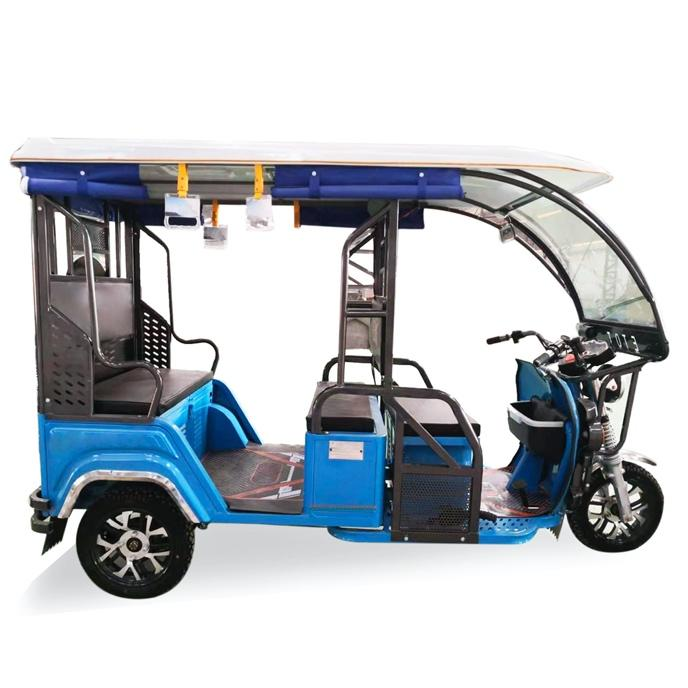 Electric Tricycles 3 Wheeler Tuk Tuk Electric Adult Passenger Tricycle With Solar Panel