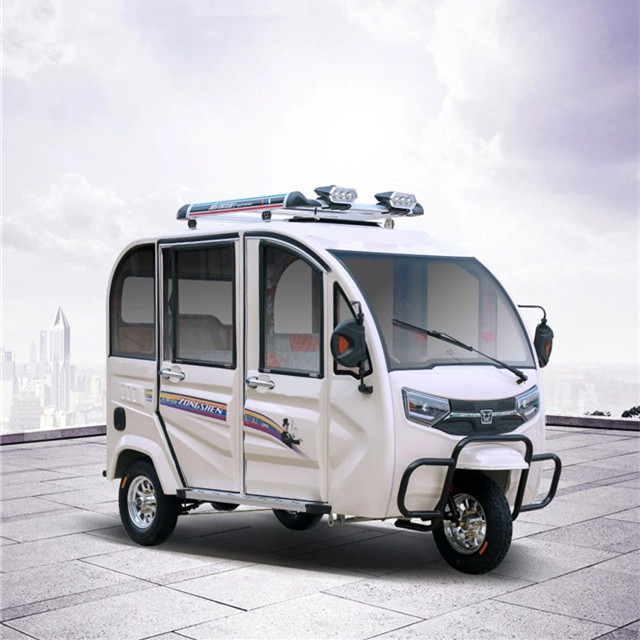 Full Closed Rickshaw Tricycle Keke Tricycle Electric Tricycle for Adults