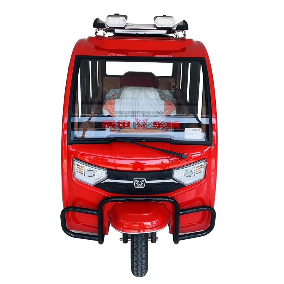 Manufacturer Price Electric Trike Enclosed 5 Doors 3 Wheel Delivery Car With Low Price