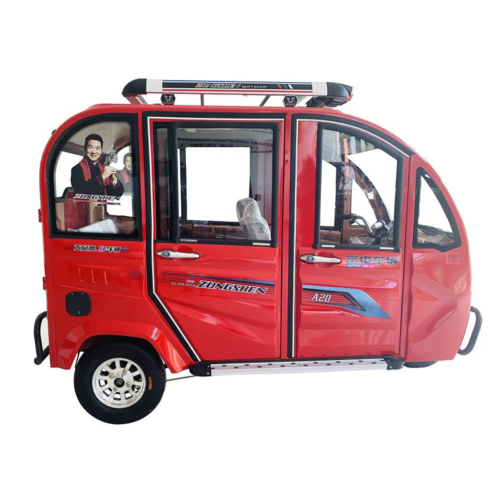 Full Closed Rickshaw Tricycle Keke Tricycle Electric Tricycle for Adults