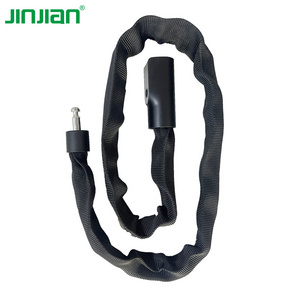 Outdoor 6mm Chain Security Key Anti-Theft Chain Lock for Bike, Motorcycle, Bicycle, Door, Gate, Fence, Grill