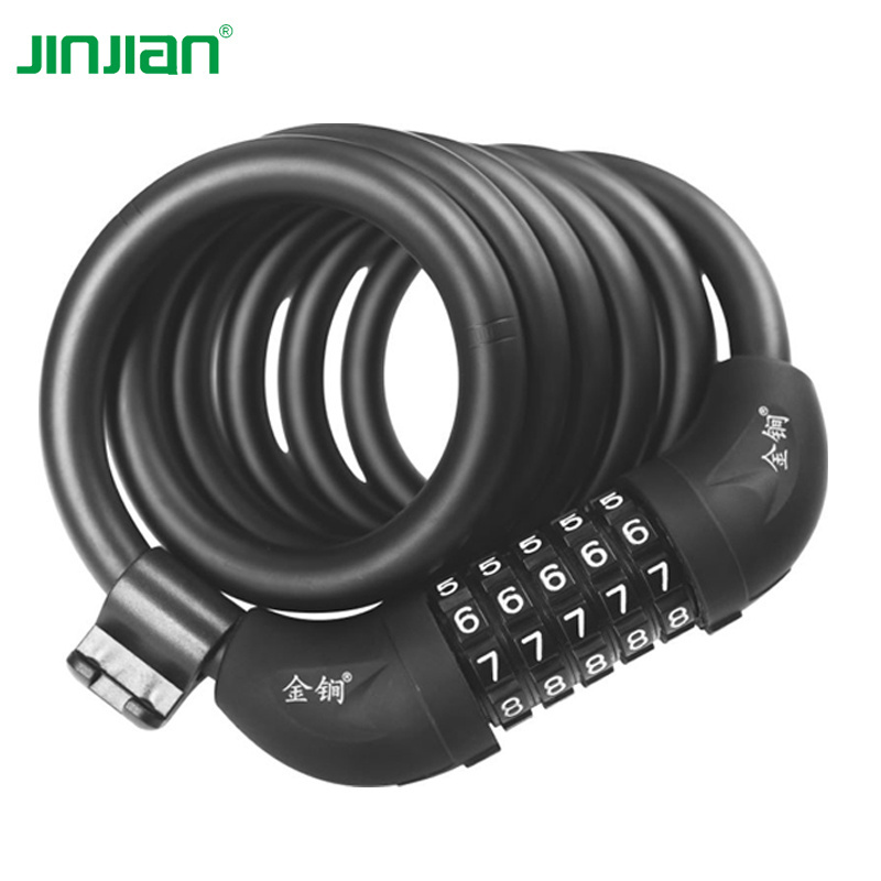 Free Sample available combination number bike bicycle cycle cable lock