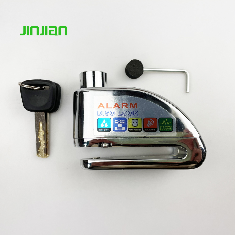 Motorcycle Alarm Disc Brake Lock Anti-Theft Security Wheel Disc Lock Waterproof 110dB Alarm disc lock