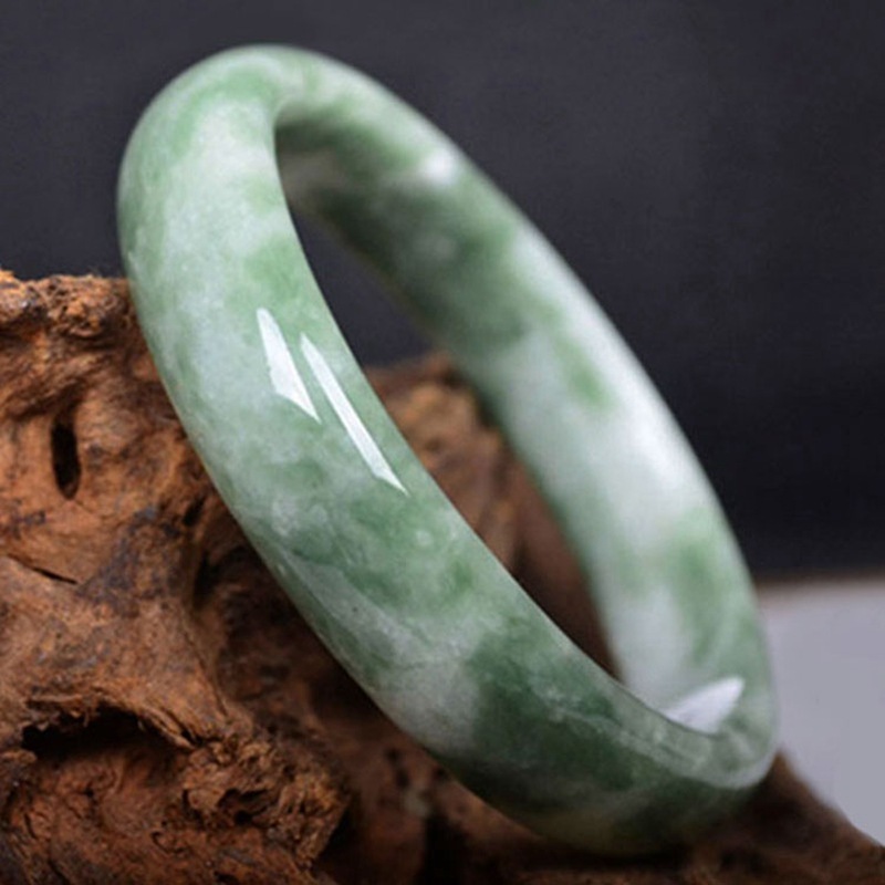 2021 high quality natural stone bracelet green jade bangle bracelet for women wholesale