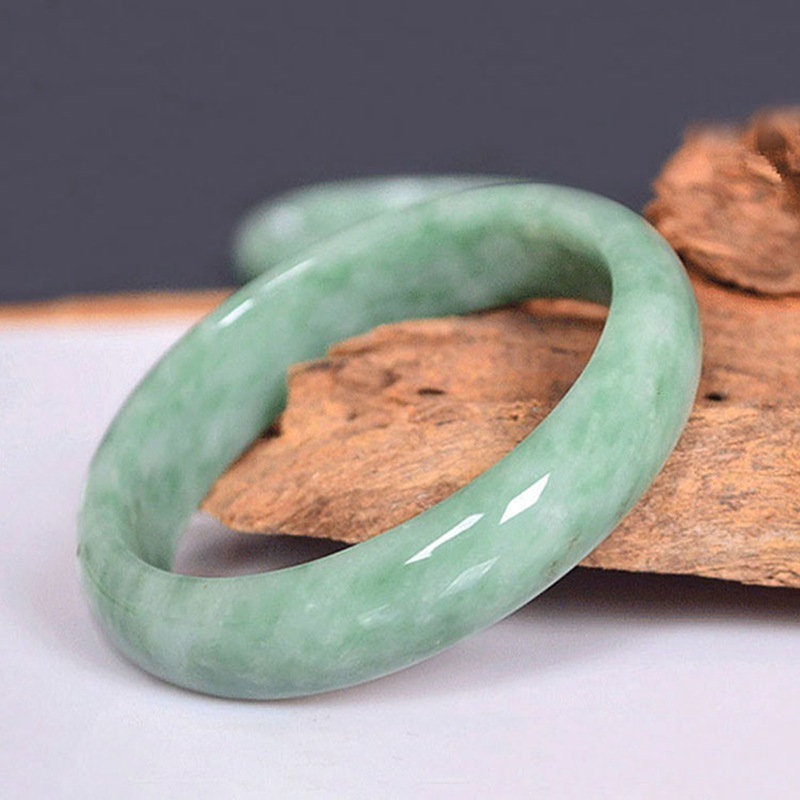 2021 high quality natural stone bracelet green jade bangle bracelet for women wholesale