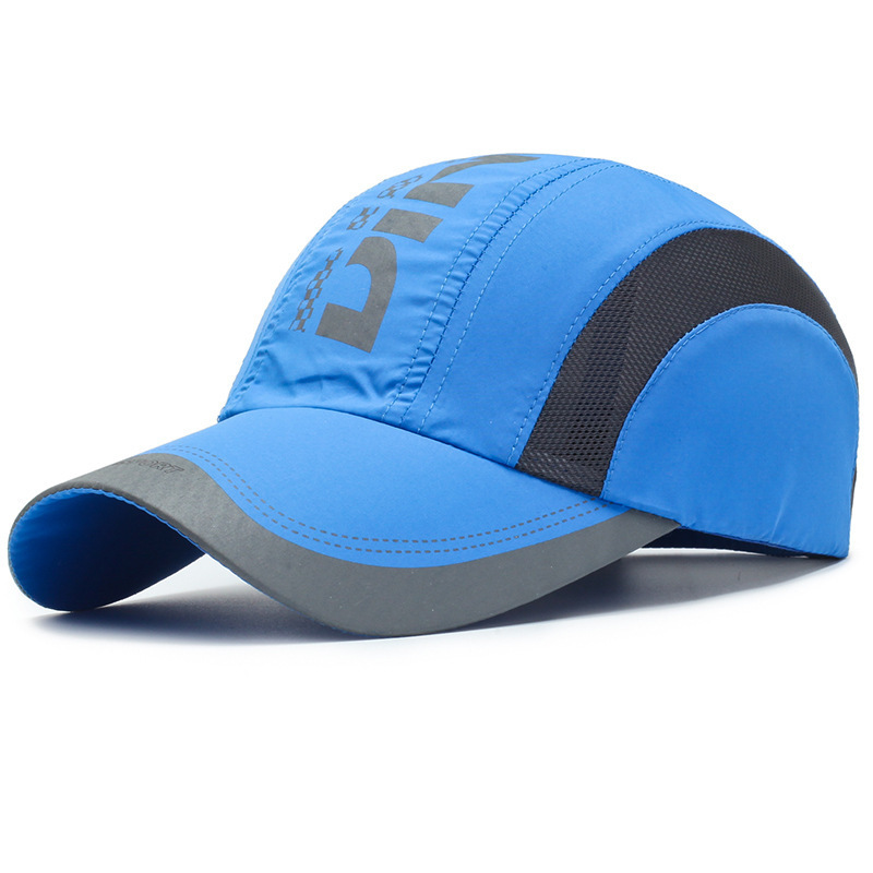 Outdoor golf sports hats quick-drying   baseball hats with breathable mesh for sun protection