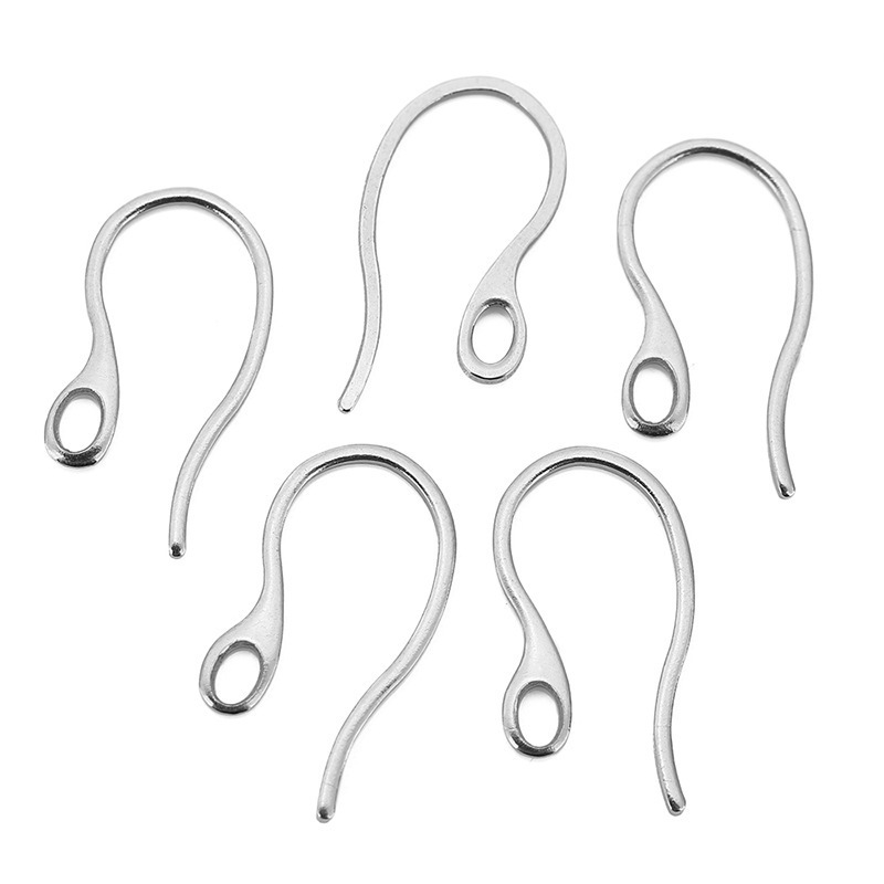 Stainless steel diy accessories geometry fashion jewelry earrings simple style ear hook