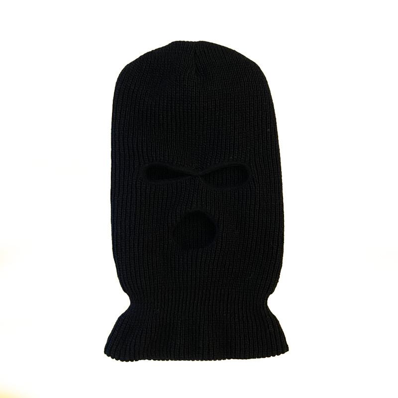 Pilot acrylic knitted face mask hat/robber hat/beanie wind defense head beanie ski Balaclava