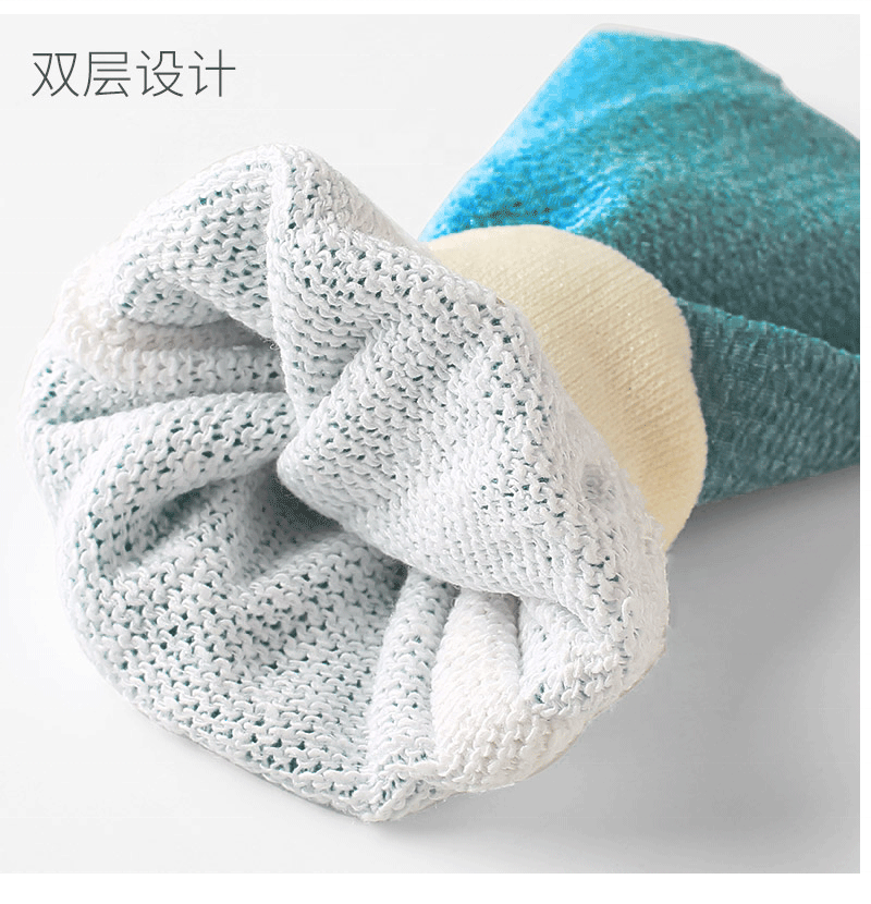 Home Use Shower Exfoliator Glove Korean spa body-exfoliating scrub mitts