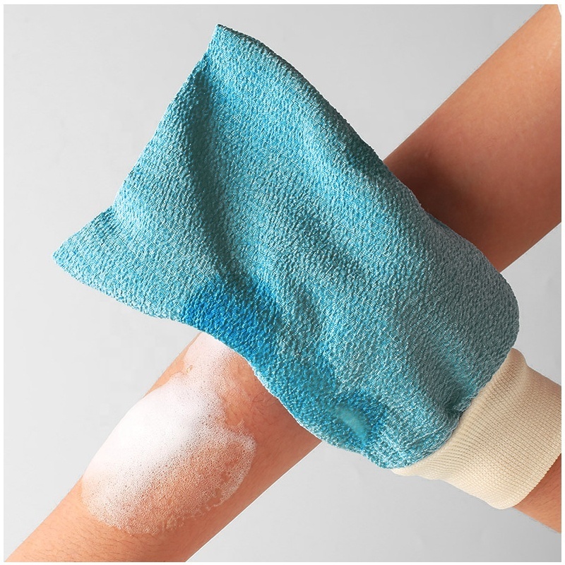 Home Use Shower Exfoliator Glove Korean spa body-exfoliating scrub mitts