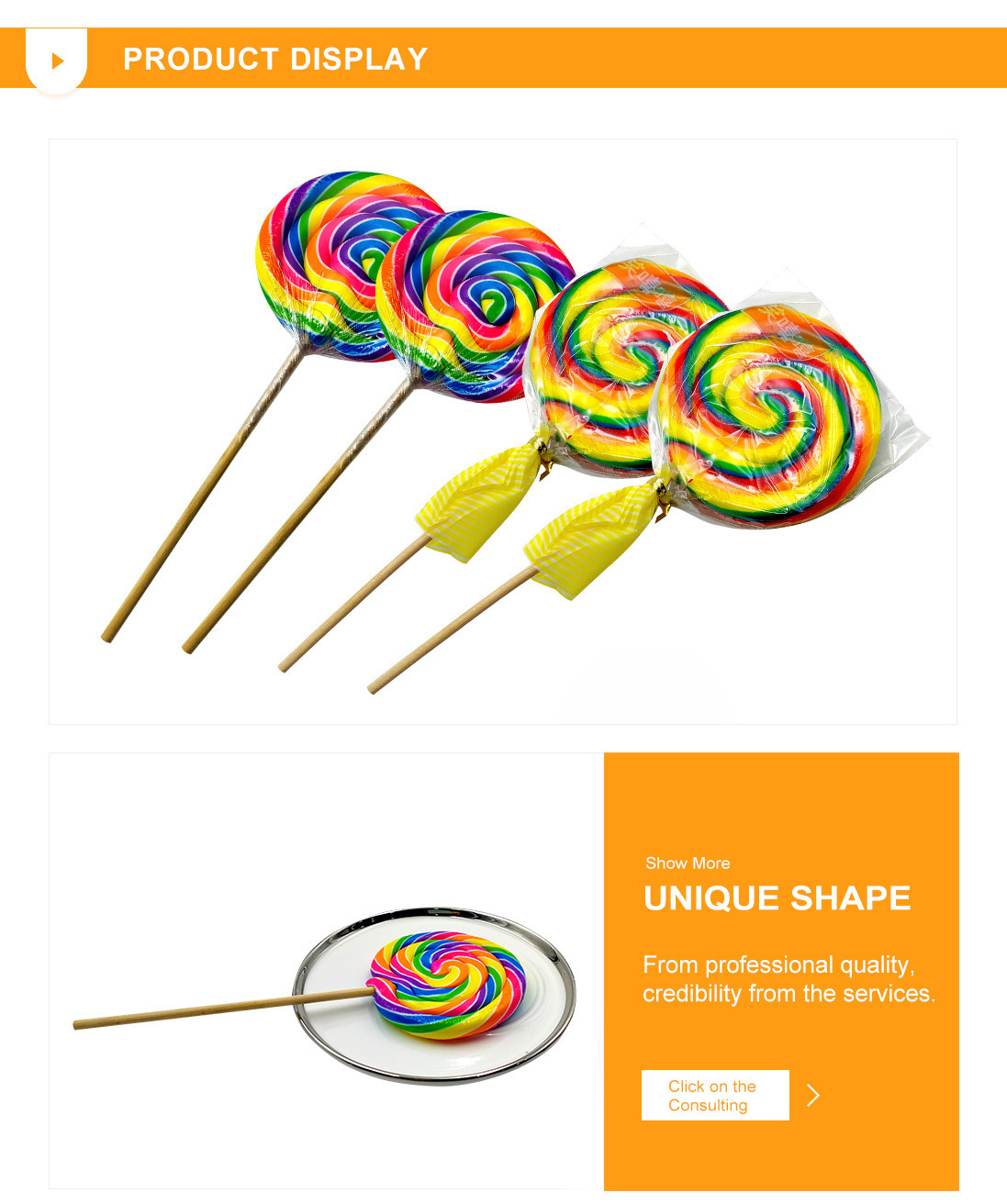 Customizable 50g windmill lollipop sweets hard swirl lolly pop colorful fruit flavor big bom lollipops candy