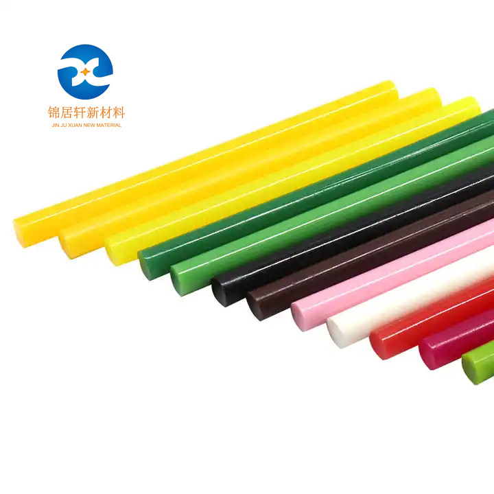 7mm 11mm High Transparent Colorful Glue Sticks Hot Melt Glue Stick