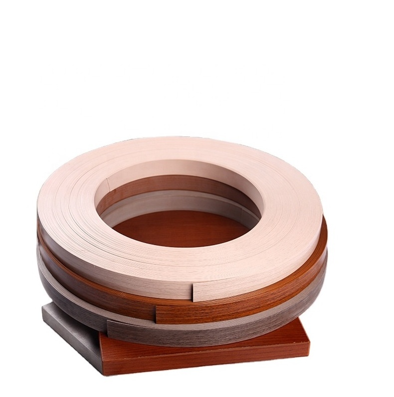 JJX  PVC edge strips for particle board countertop edging trim pvc abs edge banding