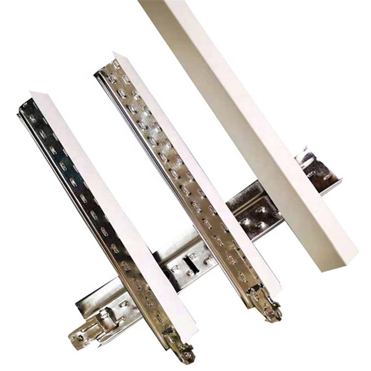 suspended zinc ceiling hanger rod hooks ceiling profiles t grids