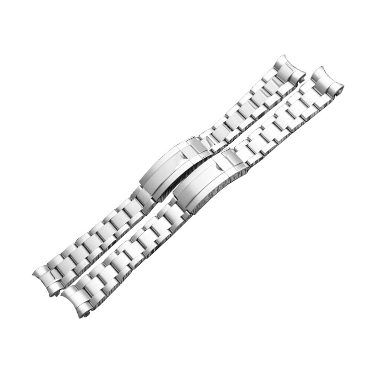 Factory wholesale Stainless steel watch band for wrist watch replacement watch strap for Rolx 20mm