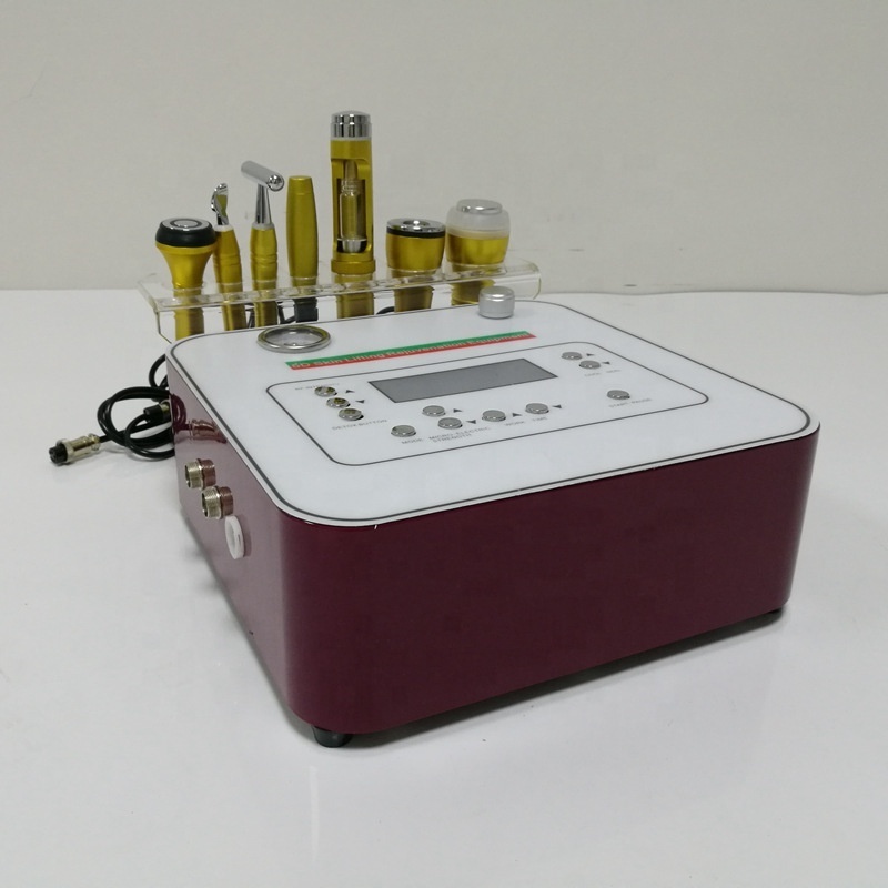 Portable mesotherapy beauty equipment 9pcs diamond Dermabrasion tips microdermabrasion machine for sale