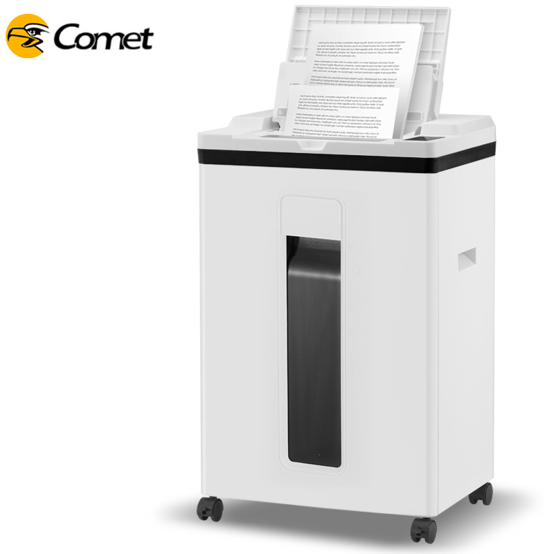 High Security P4 Mini Cross-cut 2*10mm 21L large capacity auto feed 200sheets A4 paper office paper shredder