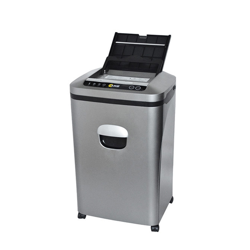 Fully automatic 80 pieces manual 8 pieces last 30 minutes 23L breakable card paper shredder machine office