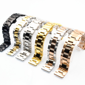 Fashion four colours PVD stainless steel watch bracelet  with quickrelease for smart bracelet smart watch 18/20/22/24mm