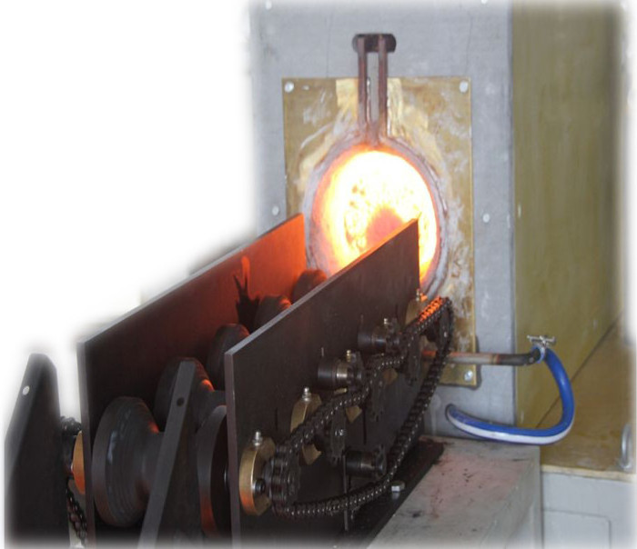 MFS-200A copper bar forging heating furnace