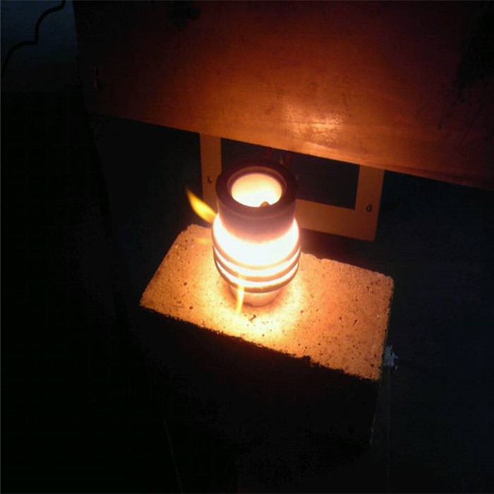 CF-9 induction heat treatment machine gold melting furnace induction heating machine