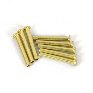 Factory Wholesale Custom Hardware Brass Hollow Toys Rivet Furniture Copper Eyelet Flat Round Head Tubular Rivets