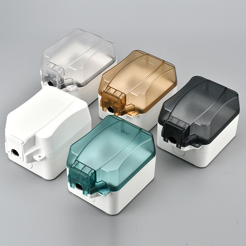 Small Plastic Waterproof Box Surface Mount Ip66 Ip55 Socket Waterproof Box