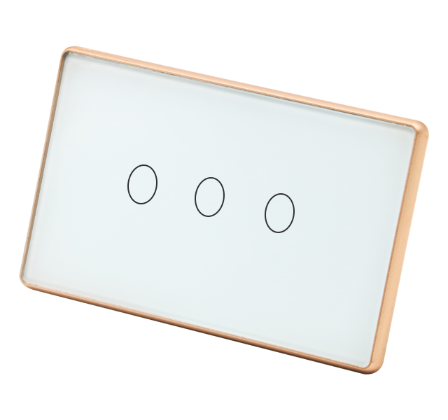 Hot Product Indoor 250V 10A 1 2 3 4 Gang Way Glass Panel Electric Wifi Tuya Zigbee Touch Wall Smart Switches