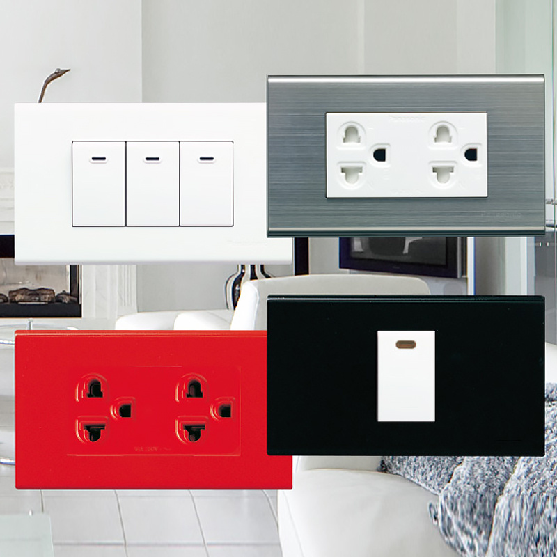 New Style Products White One Gang Switch Power Switch Electrical Light Wall Switches