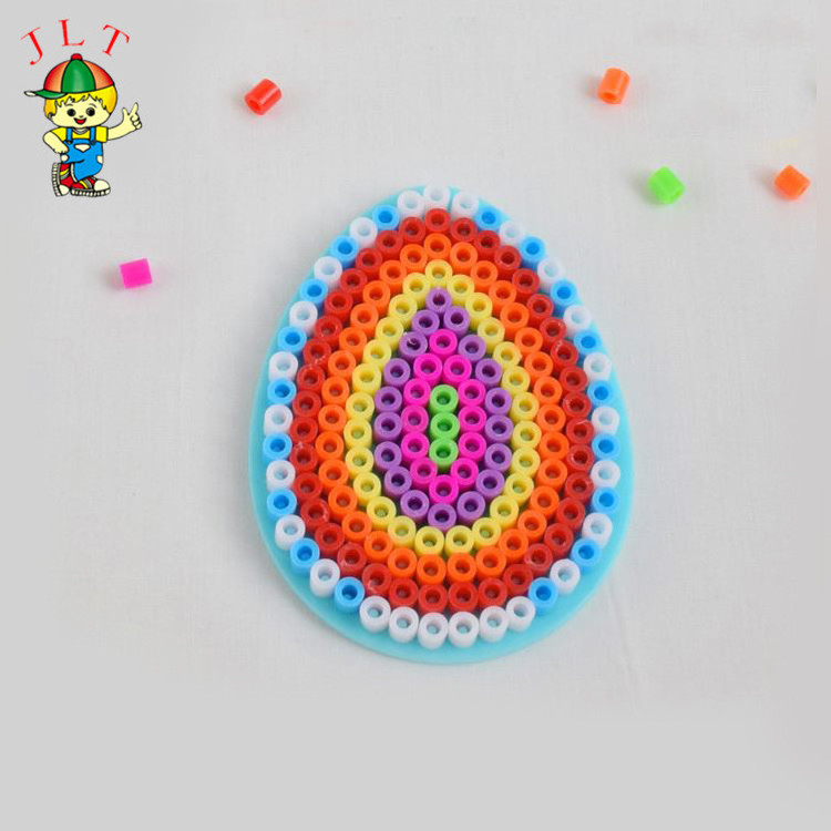 Factory Price Latest Product Easter Egg Diy 3d Diy Magic Ironing Beads 5mm Hama Beads Perler Beads Toy For Children