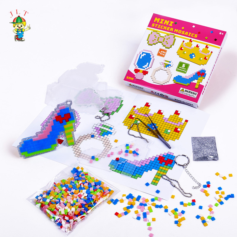 Wholesale Kids Education Craft 3d Mosaic Handmade Art Kids Toy Creative Diy Handmade Mosaic Art Kits