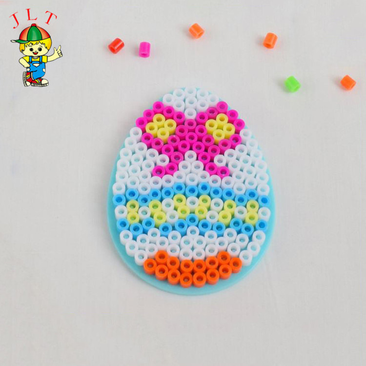 Factory Price Latest Product Easter Egg Diy 3d Diy Magic Ironing Beads 5mm Hama Beads Perler Beads Toy For Children