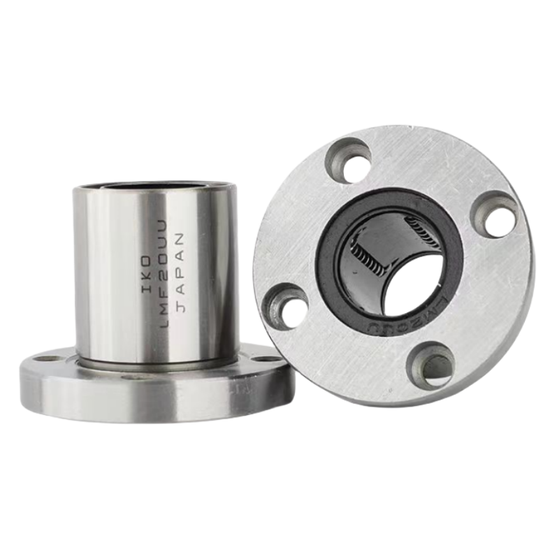 Long Using Life 20mm Diameter Round Flange Linear Bearing LMF20UU LMEF20UU LMF20LUU