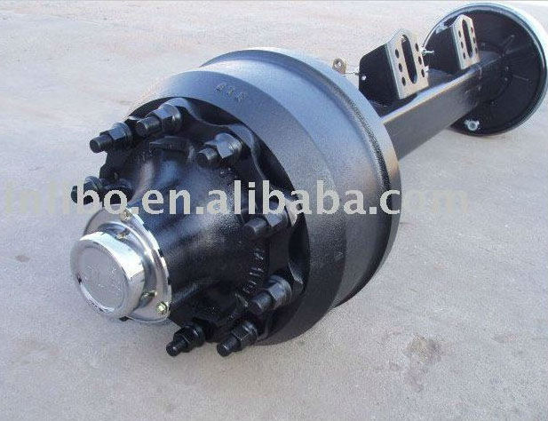 Trailer Axle-Rear Axle English York Axle Used Trailer Parts