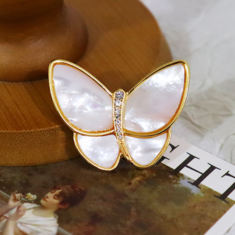 Ins Fashion Brooch Women's All-match High-end Niche Light Luxury Exquisite Elegant Pin Accessories