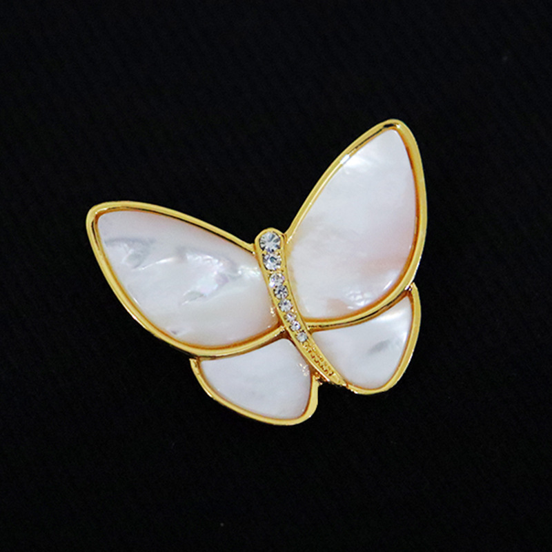 Ins Fashion Brooch Women's All-match High-end Niche Light Luxury Exquisite Elegant Pin Accessories